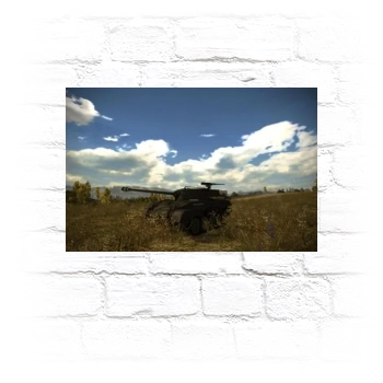 World of Tanks Metal Wall Art