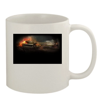 World of Tanks 11oz White Mug