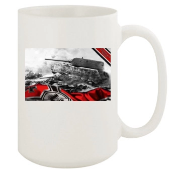 World of Tanks 15oz White Mug