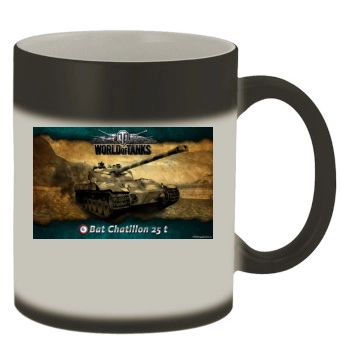 World of Tanks Color Changing Mug