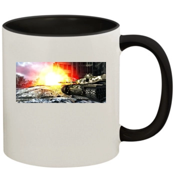 World of Tanks 11oz Colored Inner & Handle Mug