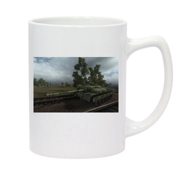 World of Tanks 14oz White Statesman Mug