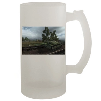 World of Tanks 16oz Frosted Beer Stein