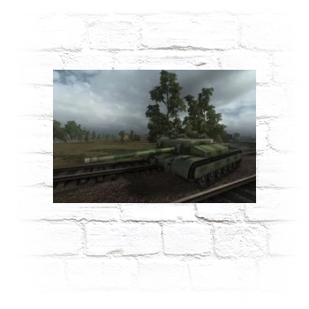 World of Tanks Metal Wall Art