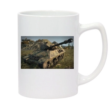 World of Tanks 14oz White Statesman Mug