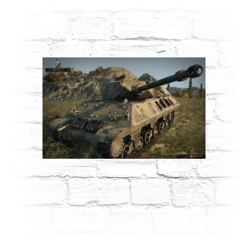 World of Tanks Metal Wall Art