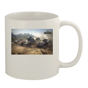 World of Tanks 11oz White Mug