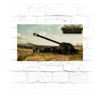 World of Tanks Metal Wall Art