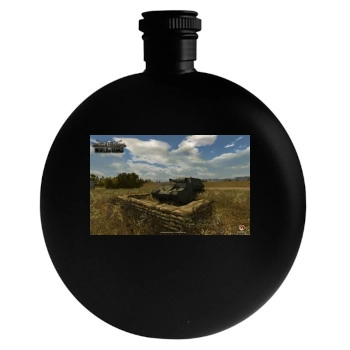 World of Tanks Round Flask