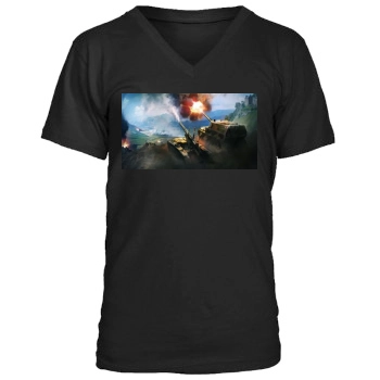 World of Tanks Men's V-Neck T-Shirt