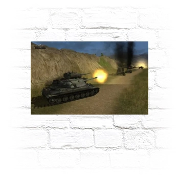 World of Tanks Metal Wall Art