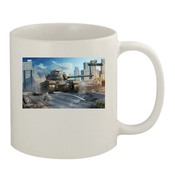 World of Tanks 11oz White Mug