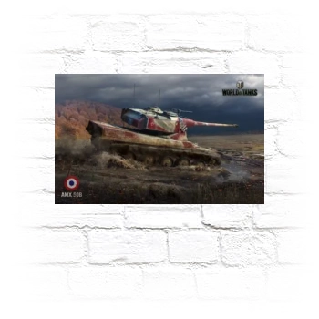 World of Tanks Metal Wall Art