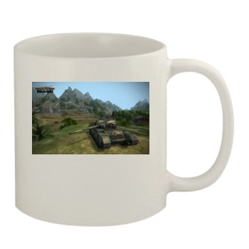 World of Tanks 11oz White Mug