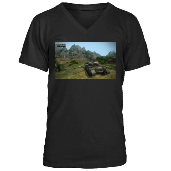 World of Tanks Men's V-Neck T-Shirt