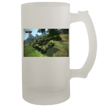 World of Tanks 16oz Frosted Beer Stein