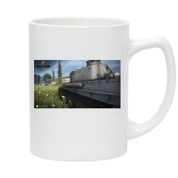 World of Tanks 14oz White Statesman Mug