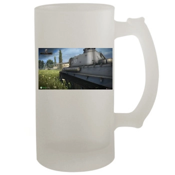 World of Tanks 16oz Frosted Beer Stein