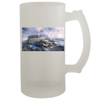 World of Tanks 16oz Frosted Beer Stein