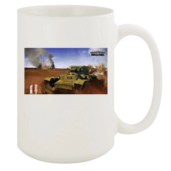 World of Tanks 15oz White Mug