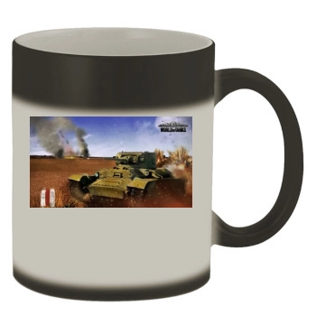 World of Tanks Color Changing Mug