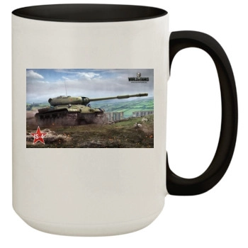 World of Tanks 15oz Colored Inner & Handle Mug