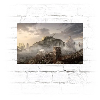 World of Tanks Metal Wall Art