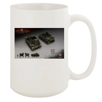 World of Tanks 15oz White Mug