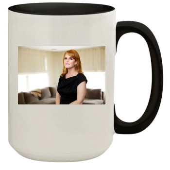 Sarah Ferguson 15oz Colored Inner & Handle Mug