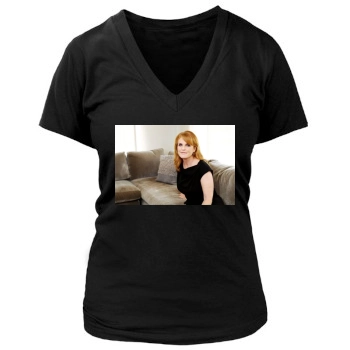 Sarah Ferguson Women's Deep V-Neck TShirt