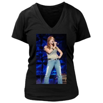 Gretchen Wilson Women's Deep V-Neck TShirt