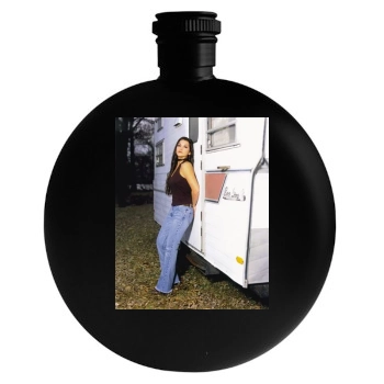 Gretchen Wilson Round Flask