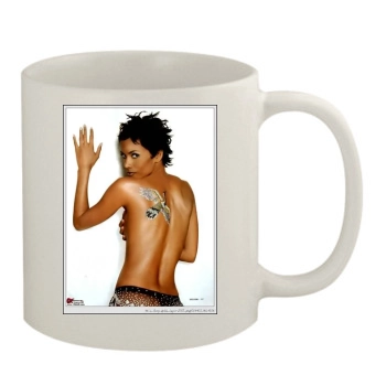 Halle Berry 11oz White Mug