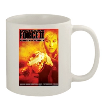 Excessive Force II: Force on Force (1995) 11oz White Mug