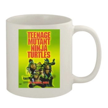 Teenage Mutant Ninja Turtles (1990) 11oz White Mug