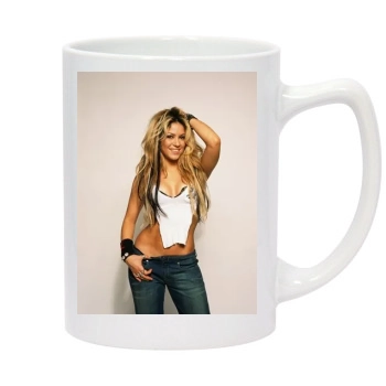 Shakira 14oz White Statesman Mug