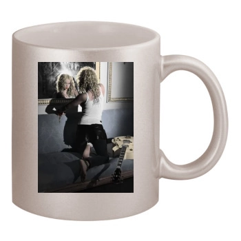 Shakira 11oz Metallic Silver Mug