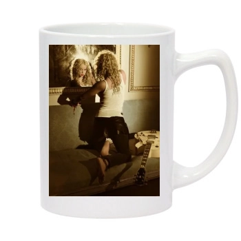 Shakira 14oz White Statesman Mug