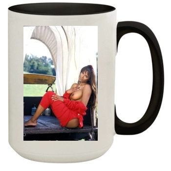 Traci Bingham 15oz Colored Inner & Handle Mug