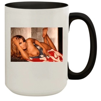 Traci Bingham 15oz Colored Inner & Handle Mug