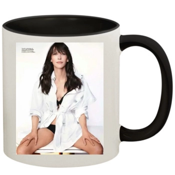 Sophie Marceau 11oz Colored Inner & Handle Mug