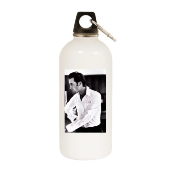 Joseph Fiennes White Water Bottle With Carabiner