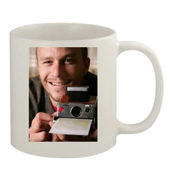 Heath Ledger 11oz White Mug