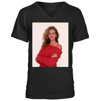 Julia Roberts Men's V-Neck T-Shirt