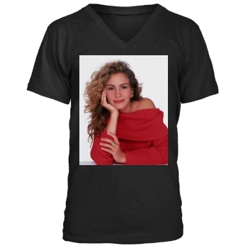 Julia Roberts Men's V-Neck T-Shirt