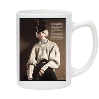 Julia Stegner 14oz White Statesman Mug