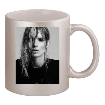 Julia Stegner 11oz Metallic Silver Mug