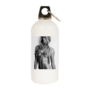 Julia Stegner White Water Bottle With Carabiner