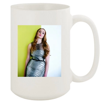 Sophie Turner 15oz White Mug