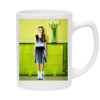 Sophie Turner 14oz White Statesman Mug